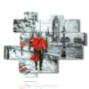 celebres tableaux abstraits en promenade romantique - version: 11 pannelli 181x146cm