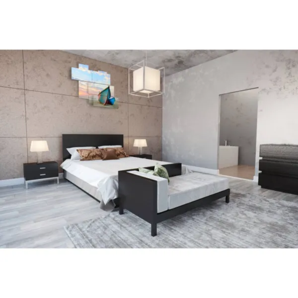 Fassadenbilder mit Booten bei Sonnenuntergang