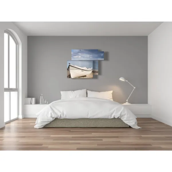 Interior design of a stranded boat