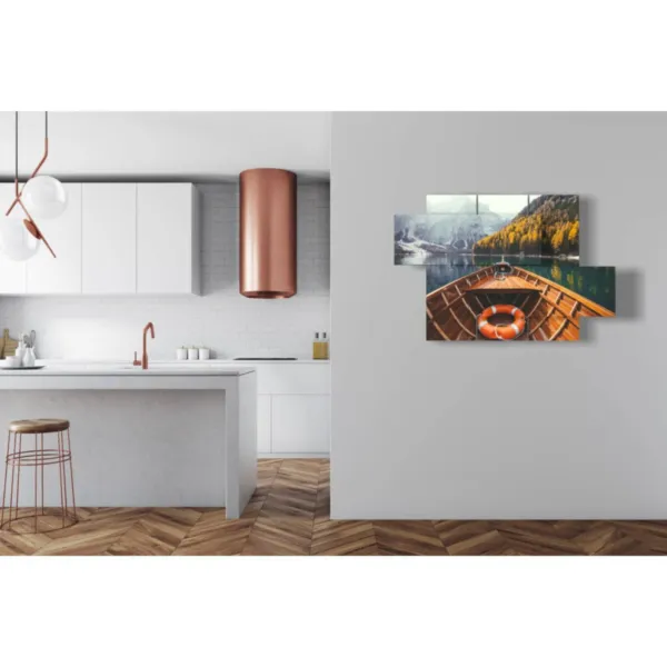 equipamiento para barco en lago