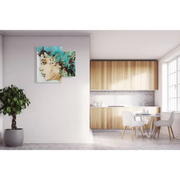 cuadros de mujeres con estilo abstracto