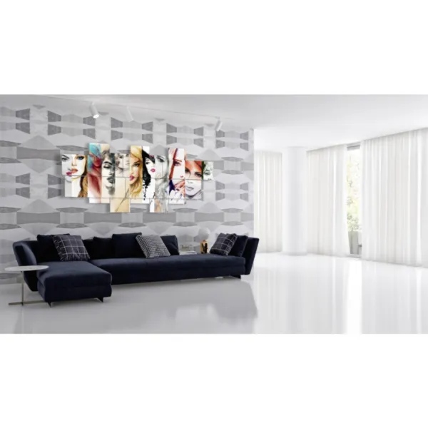 tableaux de femmes abstraites