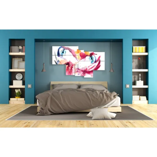 abstract paintings of women