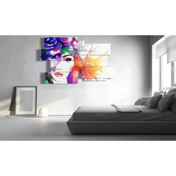 cuadros de mujeres abstractos