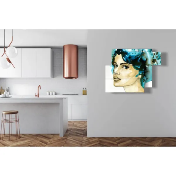 Gemälde von Frauen mit intensivem Blick