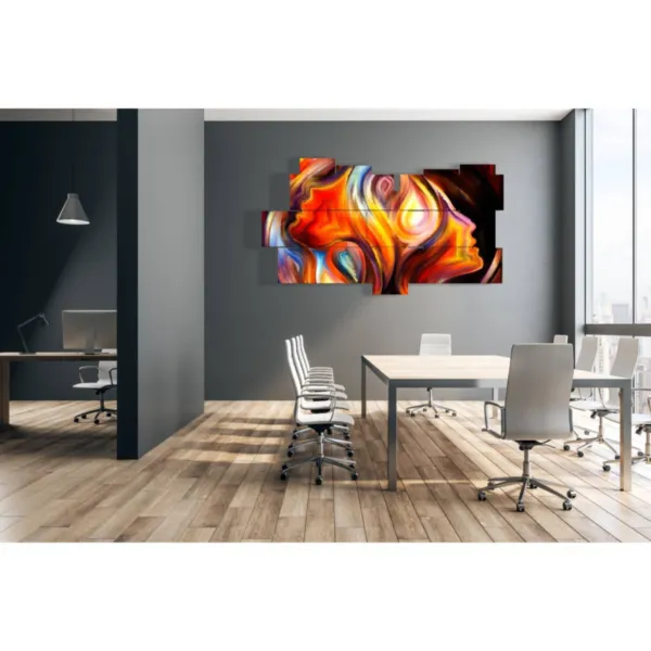 cuadros de mujeres abstractas