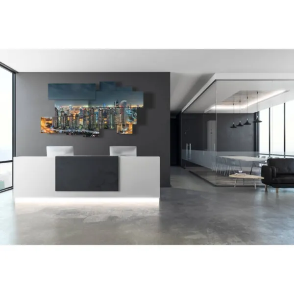 poster Dubai di notte