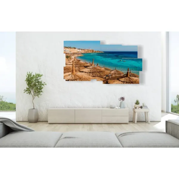 Innenraumgestaltung mit Ägypten, Fotos vom Meer