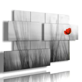 Gemälde von blühenden Naturmotiven