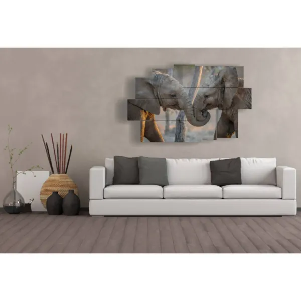 art elephants peints