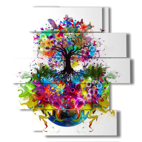 Paintings of nature scenes