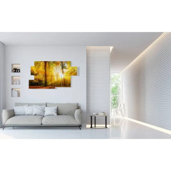 Design intérieur automne feuilles