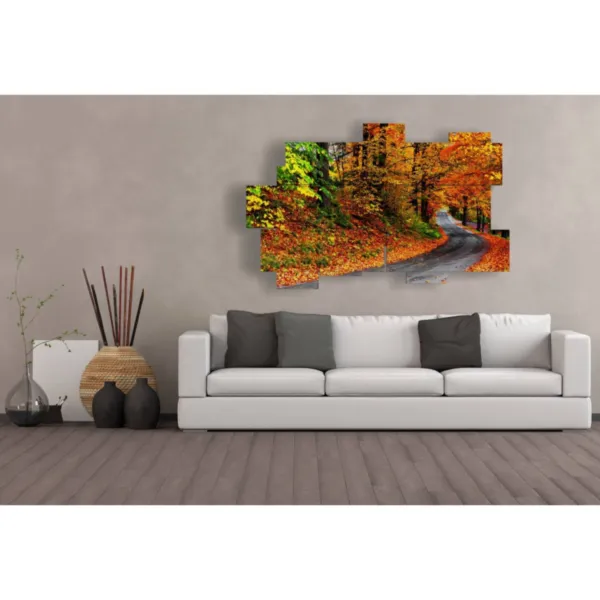 impressions de feuilles d''automne