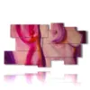 paintings with women stylized in the beauty of the body - version: 9 pannelli 184x100cm