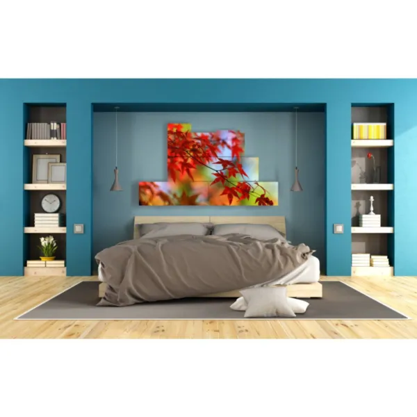 decoración bosque otoño