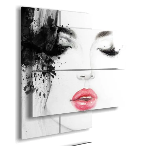 peintures de femmes tristes mais attirantes