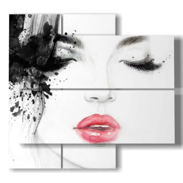 Tableaux de femmes tristes