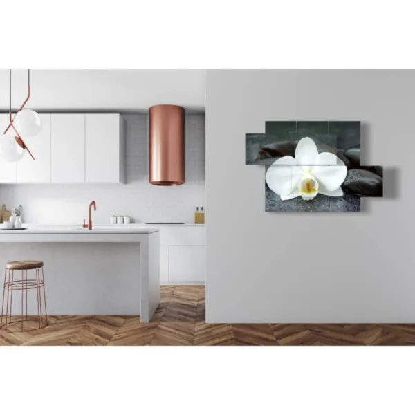 Décorations murales modernes avec des orchidées