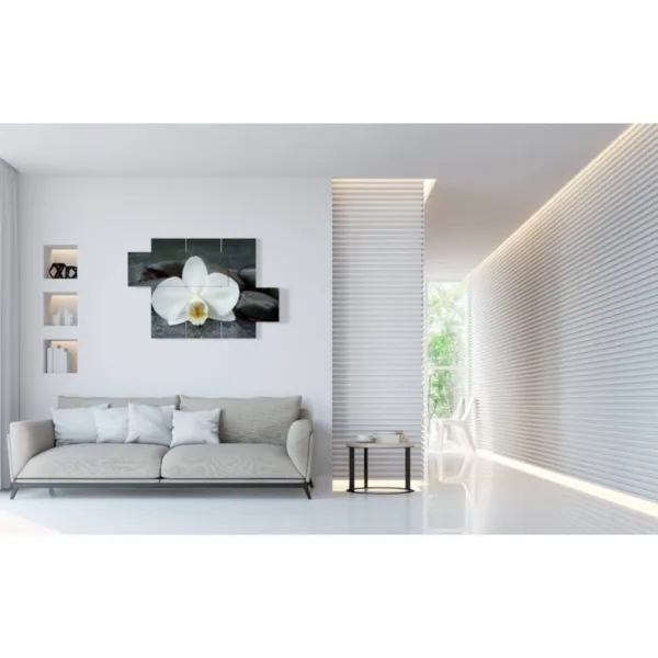 Tableaux décoratifs avec des orchidées blanches