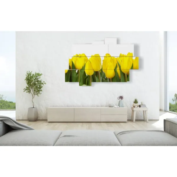 Colorful tulip painting