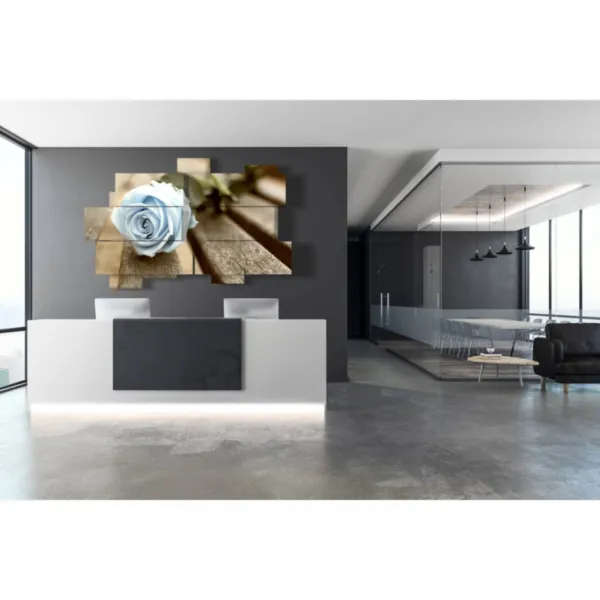 Decoración con rosas