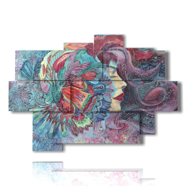 peintures de femmes célèbres