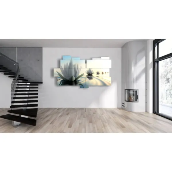 quadro con fiori colorati