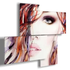 The paintings depict women.