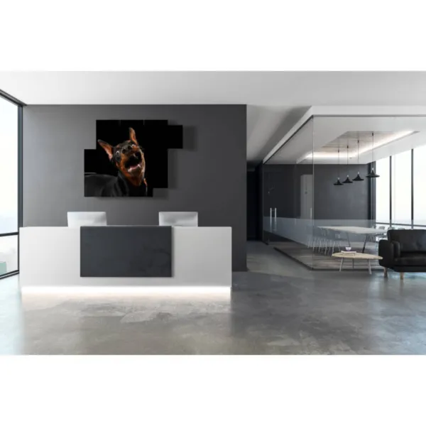 Decoraciones con perros grandes