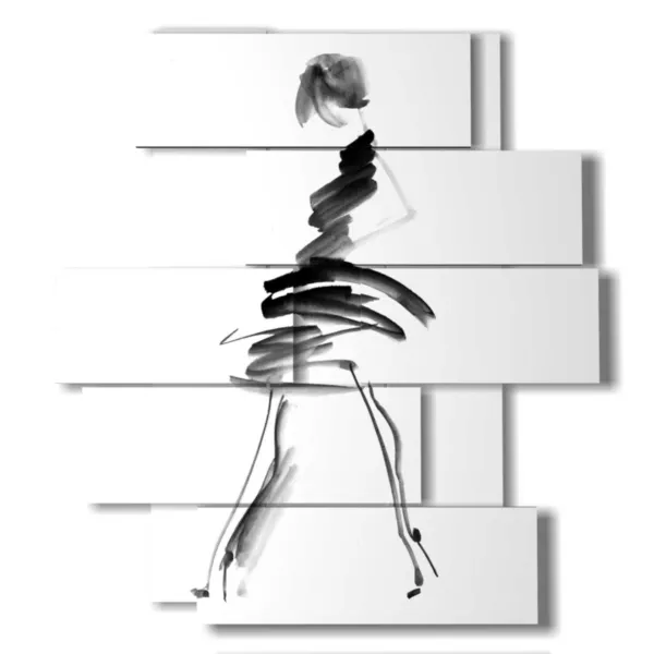 tableaux de femmes stylisées