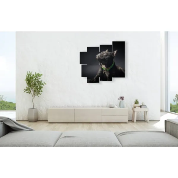 Decorations with images of beautiful dogs