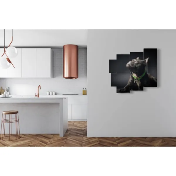 Wandbild mit schönen Hunden