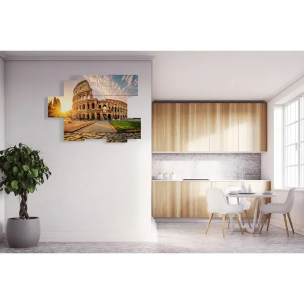 Abstract paintings Rome office