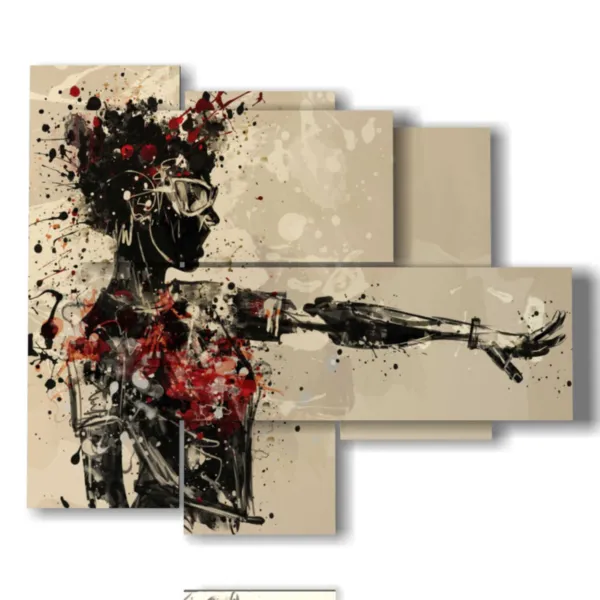 Tableaux de femmes qui dansent