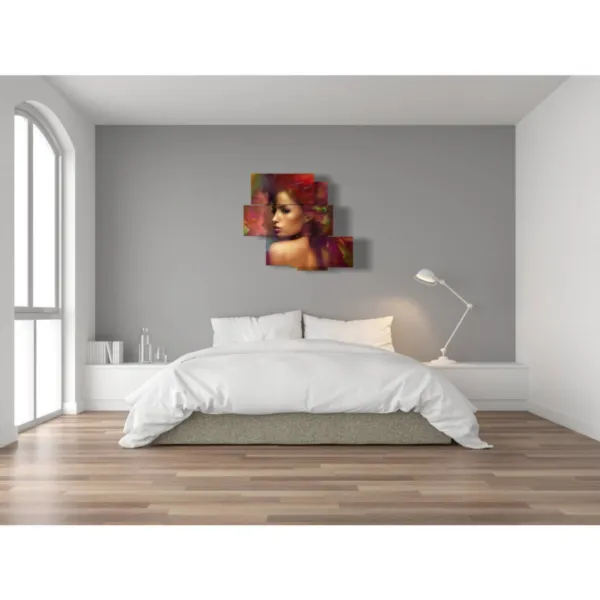 impresiones modernas rojas