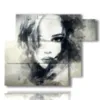bild von charmanten frauen - version: 6 pannelli 122x96cm