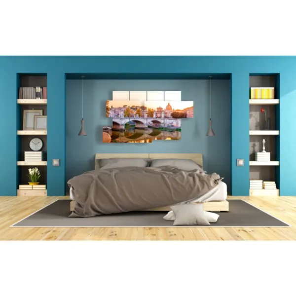 Cuadros con fotos de atardeceres en Roma