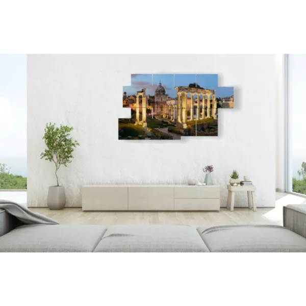 Nighttime photographs of Rome