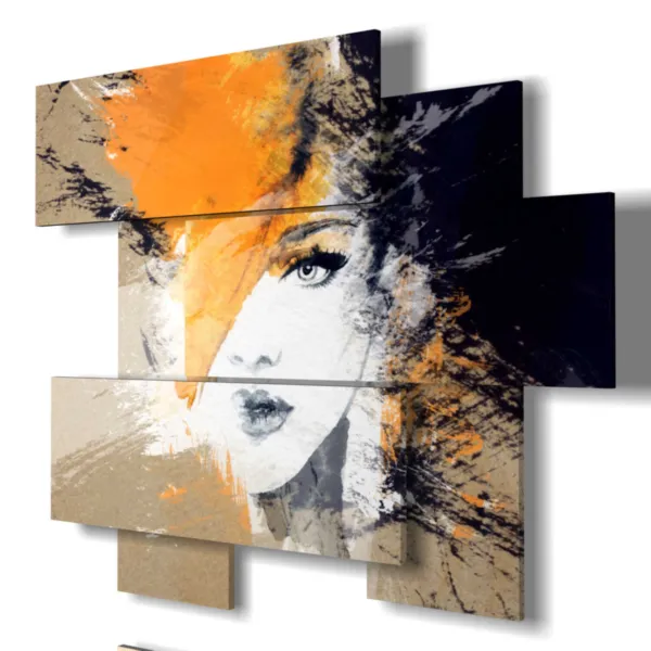 tableaux 3D modernes