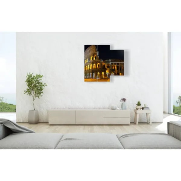 poster Roma di notte