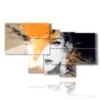 cuadros en 3d impresiones abstractas retrato de mujer - version: 7 pannelli 171x102cm