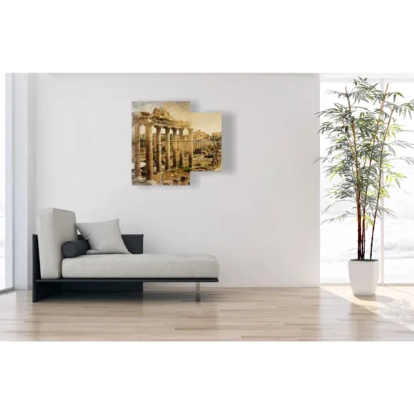 arredamento con foto di roma antica