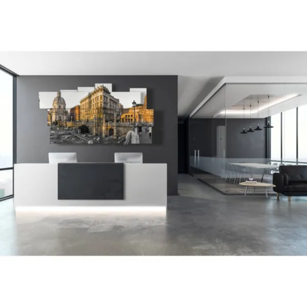 decorazione con foto di roma antica