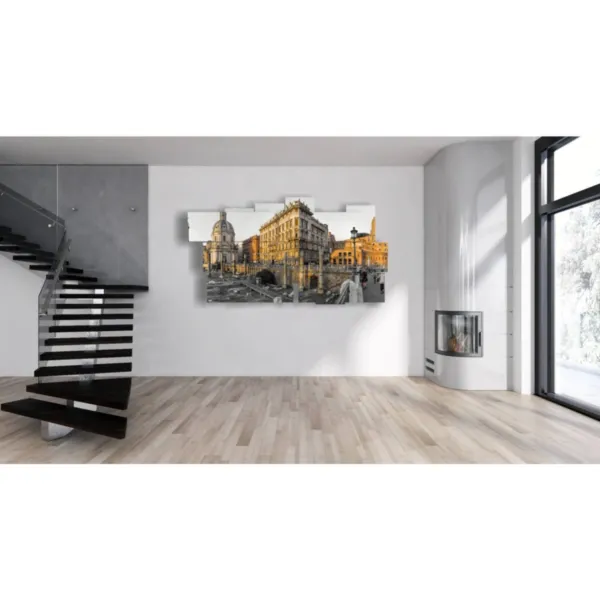 quadro roma antica in stile vintage