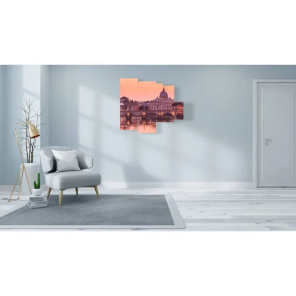 Nighttime Rome poster