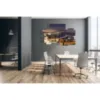 abstract cityscape painting furniture