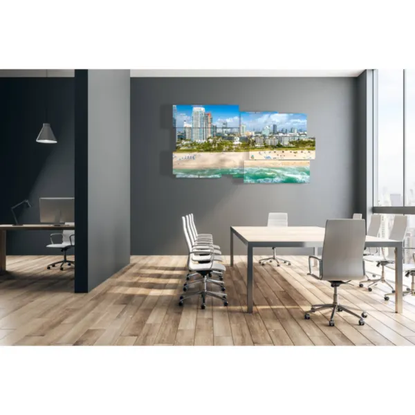 Decoración con fotos de Miami Beach, Florida