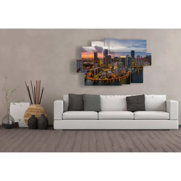 Miami Night Wall Decorations