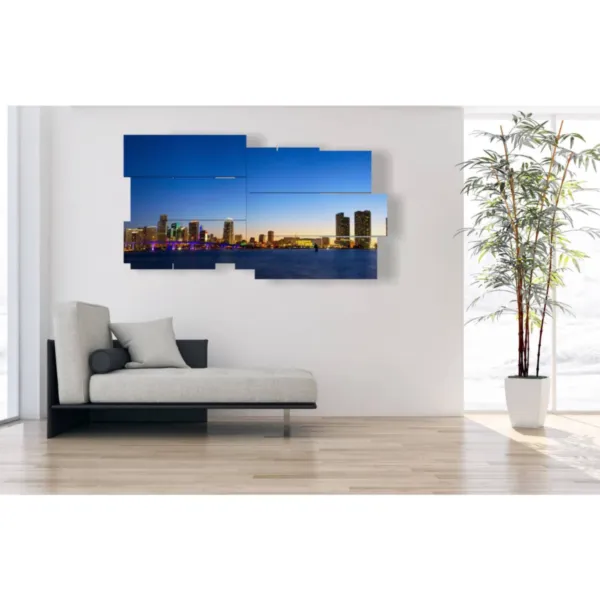 décorations avec des photos de Miami aujourd''hui