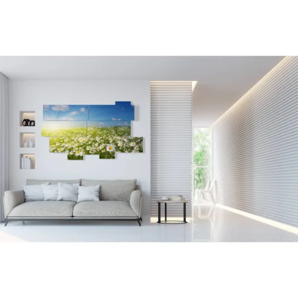 impression de marguerites des champs